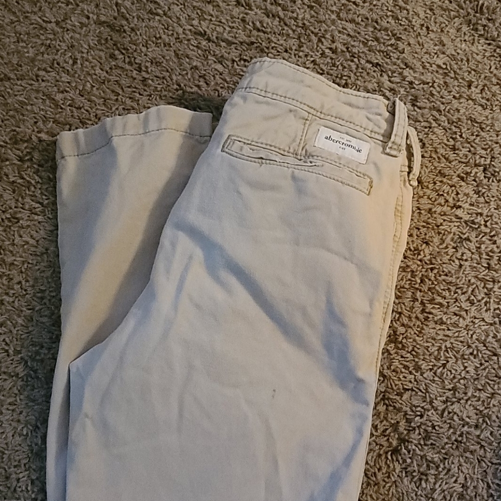 Boys Abercrombie khakis. Used